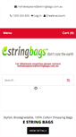 Mobile Screenshot of estringbags.com.au